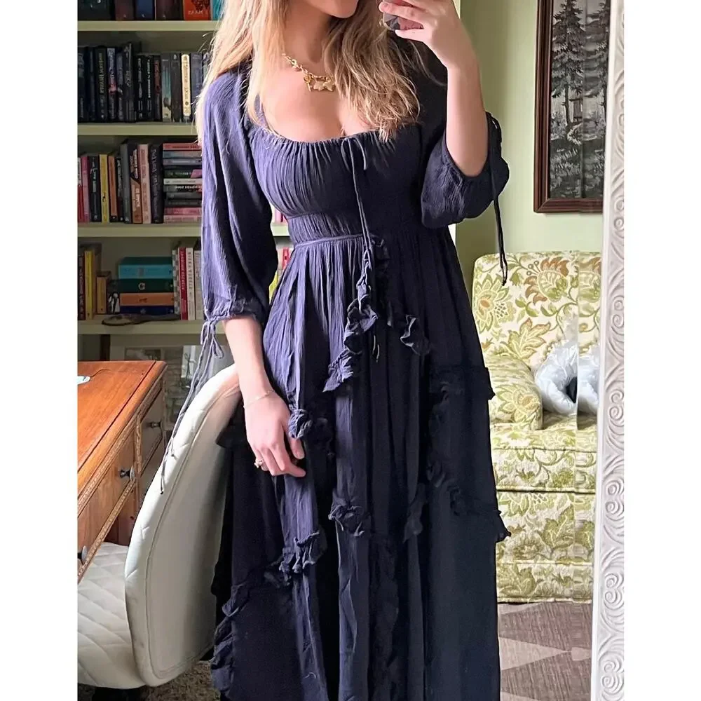 Free People in your dreams Maxi Dress - Picture 3 of 16